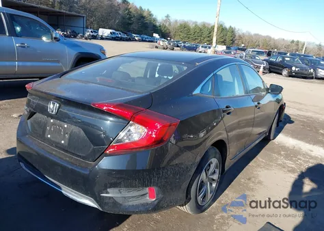 2020 Honda Civic Lx z USA, uszkodzony, nr VIN 2HGFC2F6XLH534035